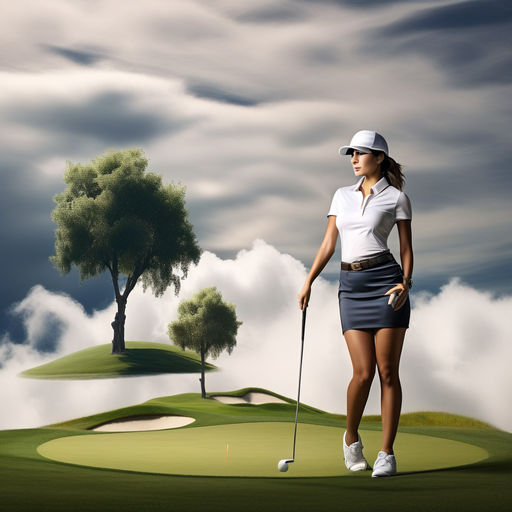 Kategorie sport, golfistka, ji Prochzka, ilustran obrzek