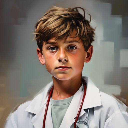Kategorie vda, medik mlad, robert Oppenheimer, ilustran obrzek