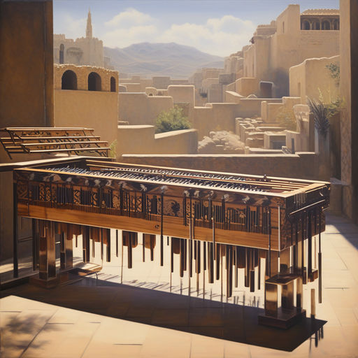 Kategorie hudba, marimba, tom Ortel, ilustran obrzek