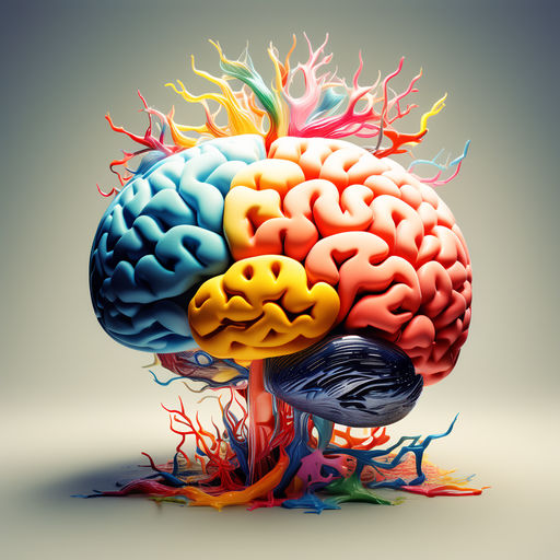 Kategorie psychologie, lidsk mozek, optimista, ilustran obrzek