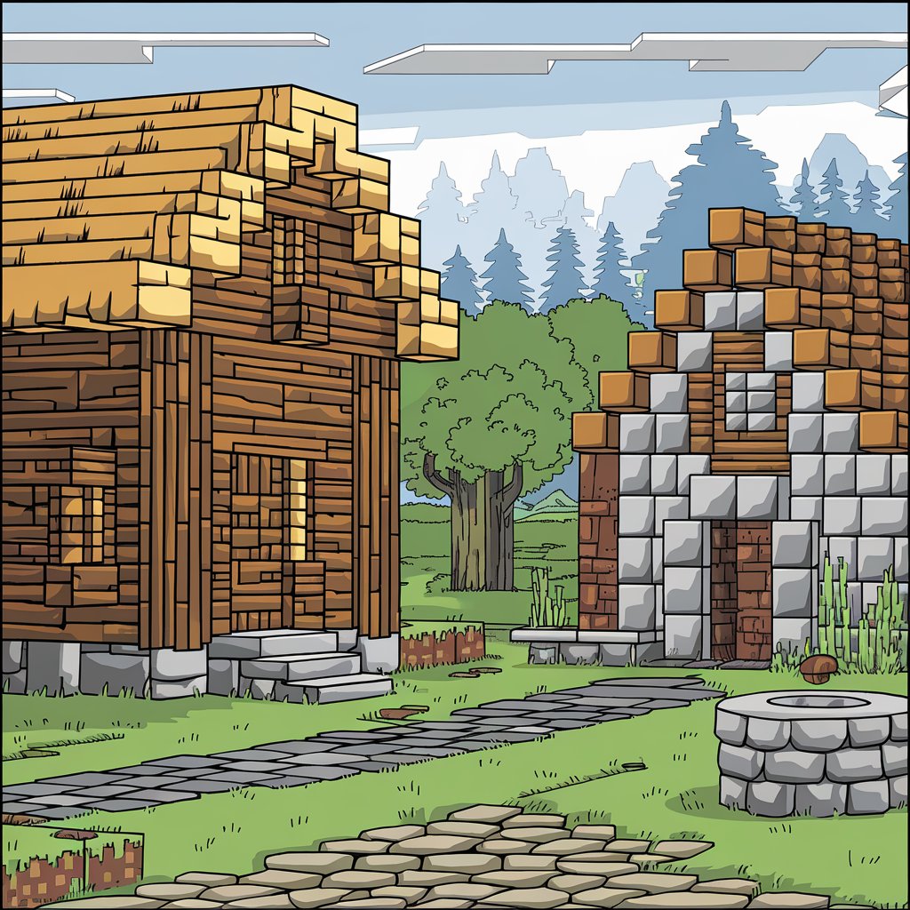 Kategorie sport, Minecraft je oblíbená počítačová hra, nicole Vaidišová, ilustrační obrázek Kategorie sport, Minecraft je oblíbená počítačová hra, nicole Vaidišová, ilustrační obrázek