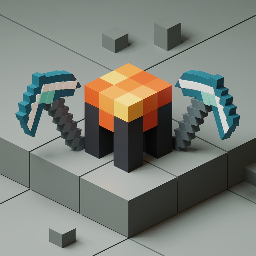 Kategorie sport, Minecraft svět složený z kostiček, martin Vichnar, ilustrační obrázek Kategorie sport, Minecraft svět složený z kostiček, martin Vichnar, ilustrační obrázek