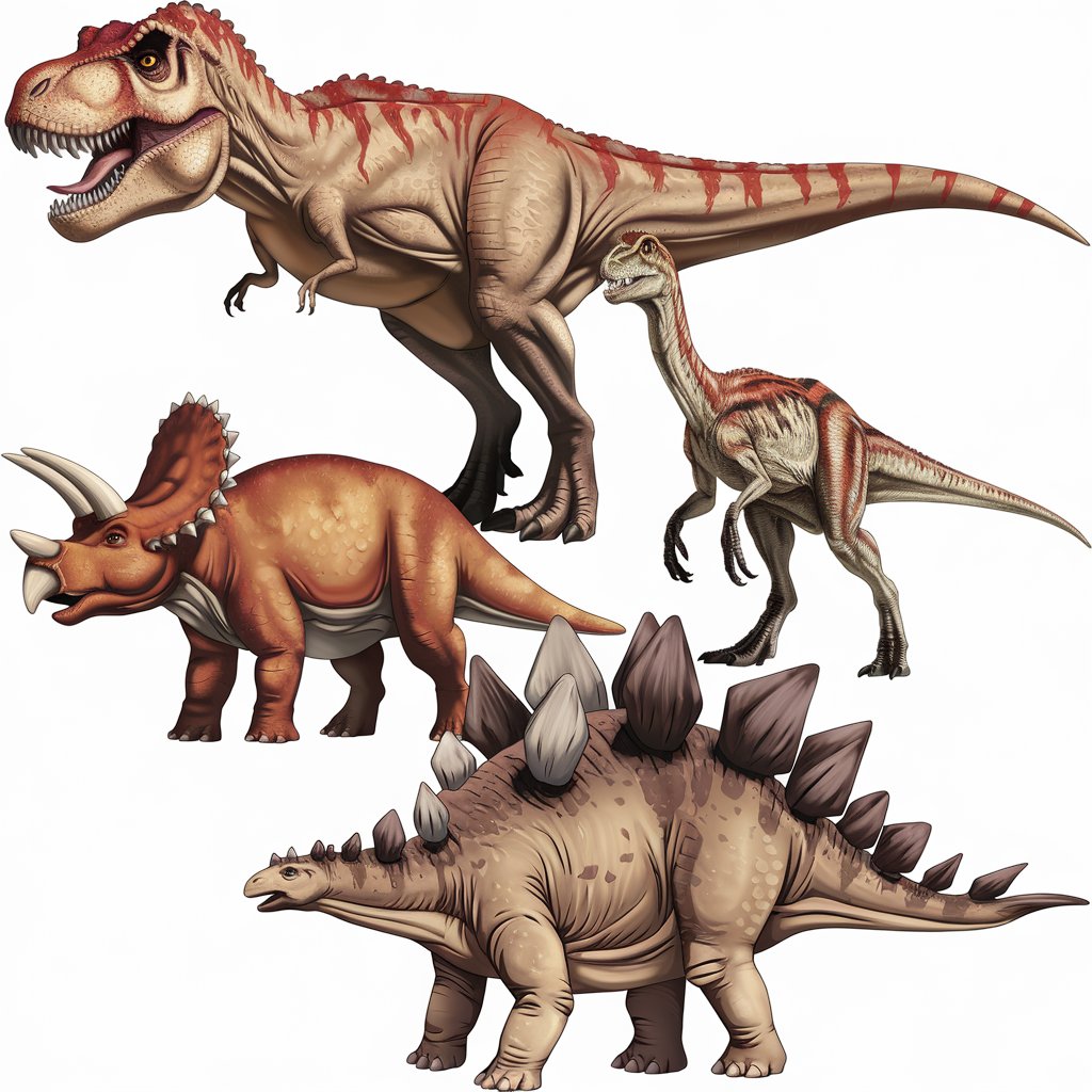 Kategorie věda, Různí druhohorní dinosauři, jan Evangelista Purkyně, ilustrační obrázek Kategorie věda, Různí druhohorní dinosauři, jan Evangelista Purkyně, ilustrační obrázek